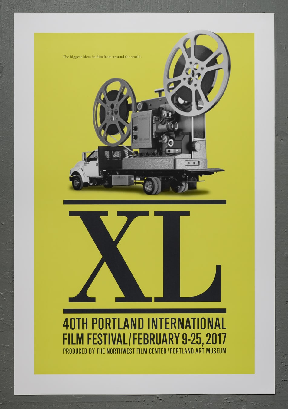 40th Portland International Film Festival Poster design