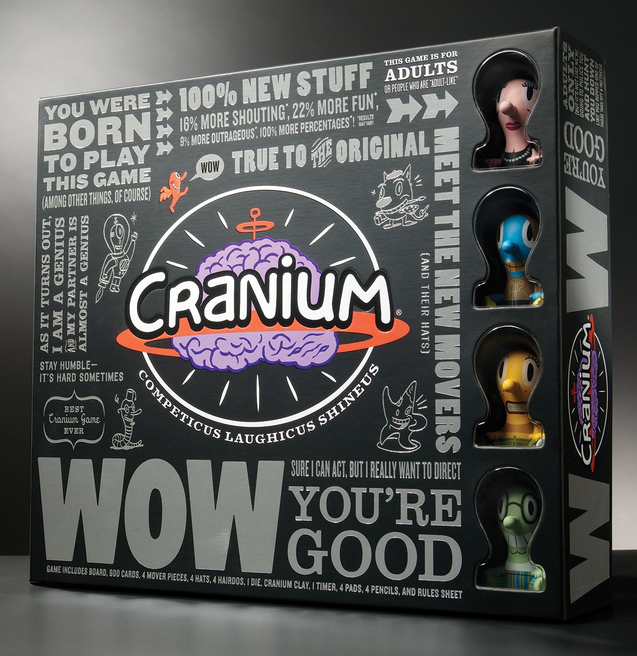 Cranium board game packaging design