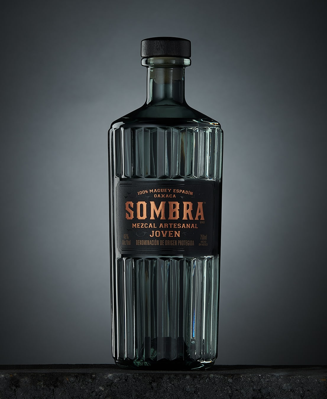Sombra mezcal bottle redesign