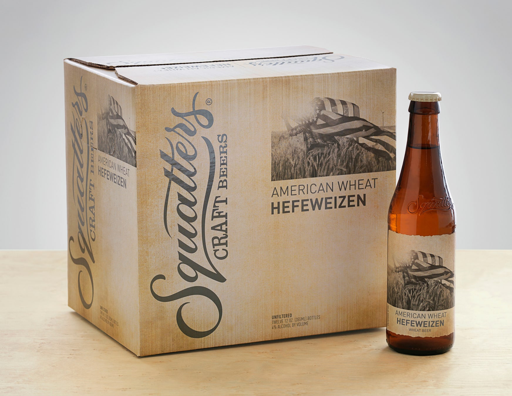 Squatters Craft Beers Hefeweizen package design