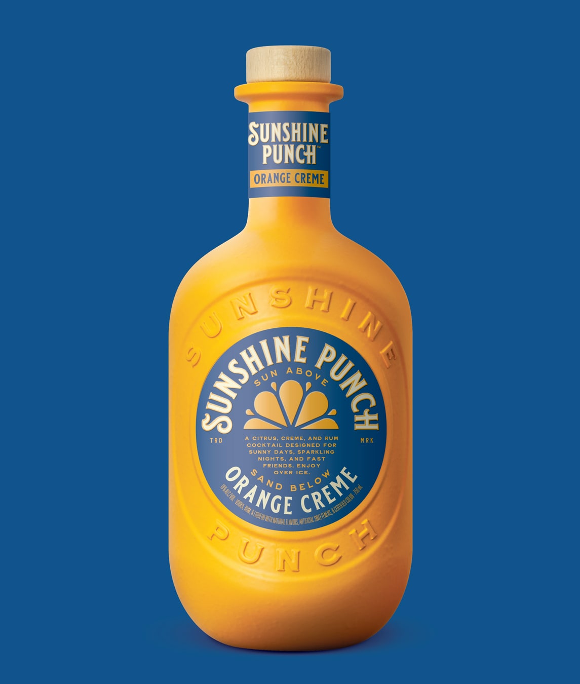 Sunshine Punch custom bottle