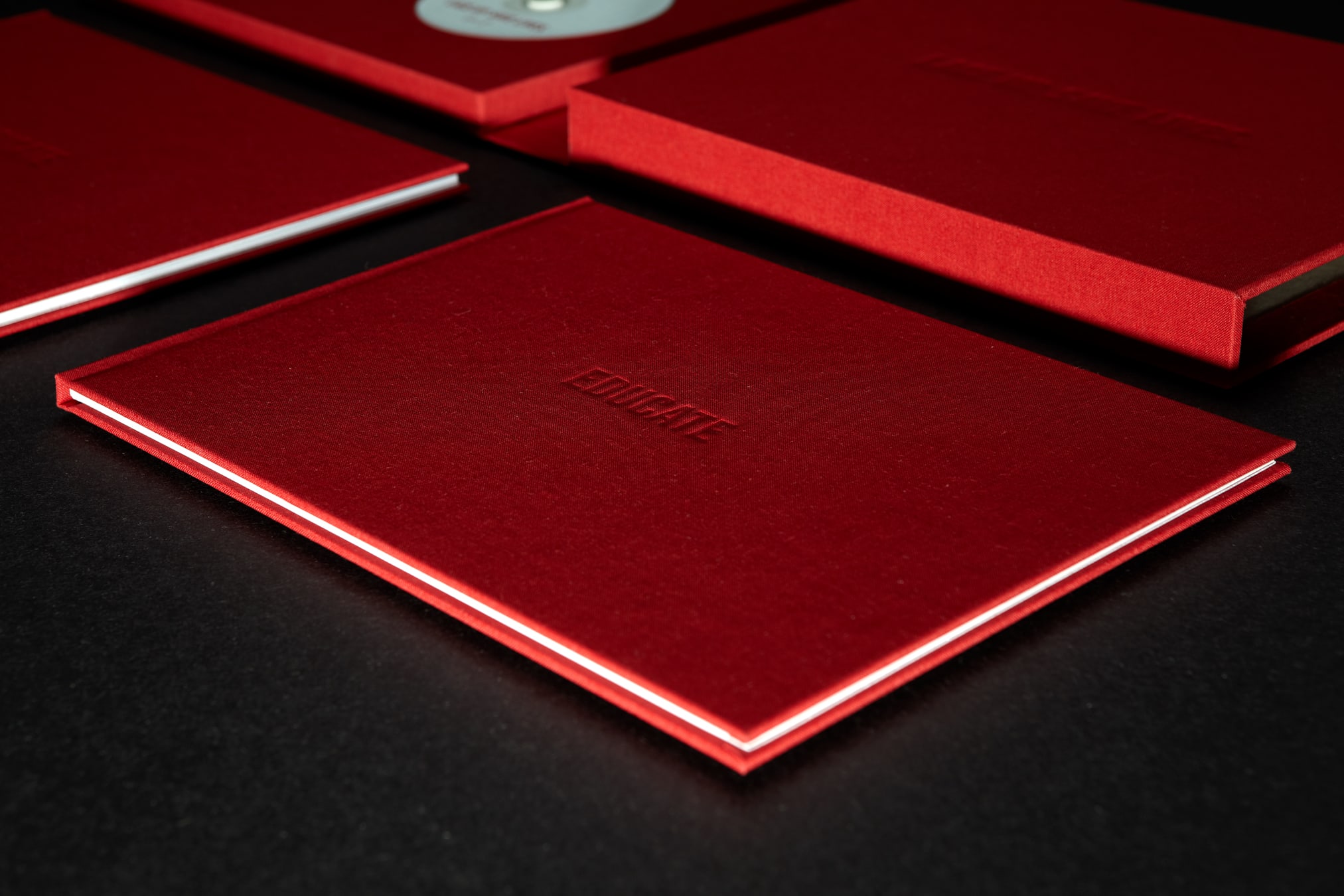 NIKE Red book design cover detail