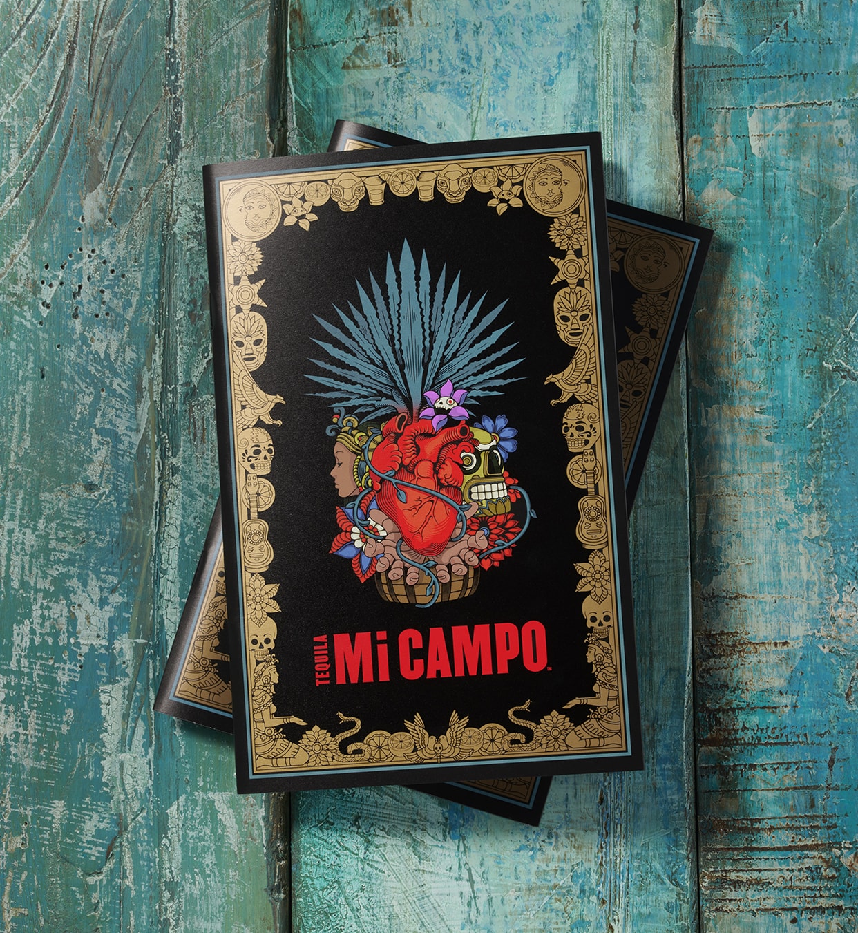 Mi Campo - brand book cover design