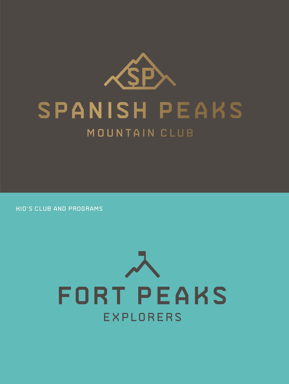 Spanish Peaks Mountain Club logos
