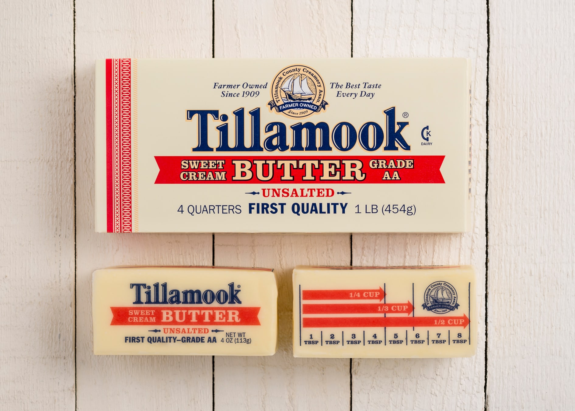 Tillamook butter package design