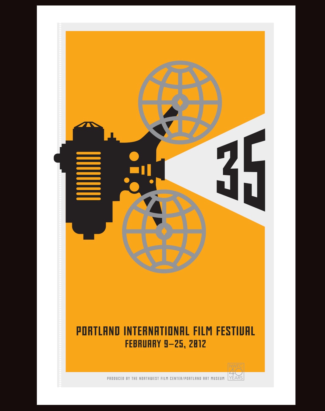 35th Portland International Film Festival Poster design
