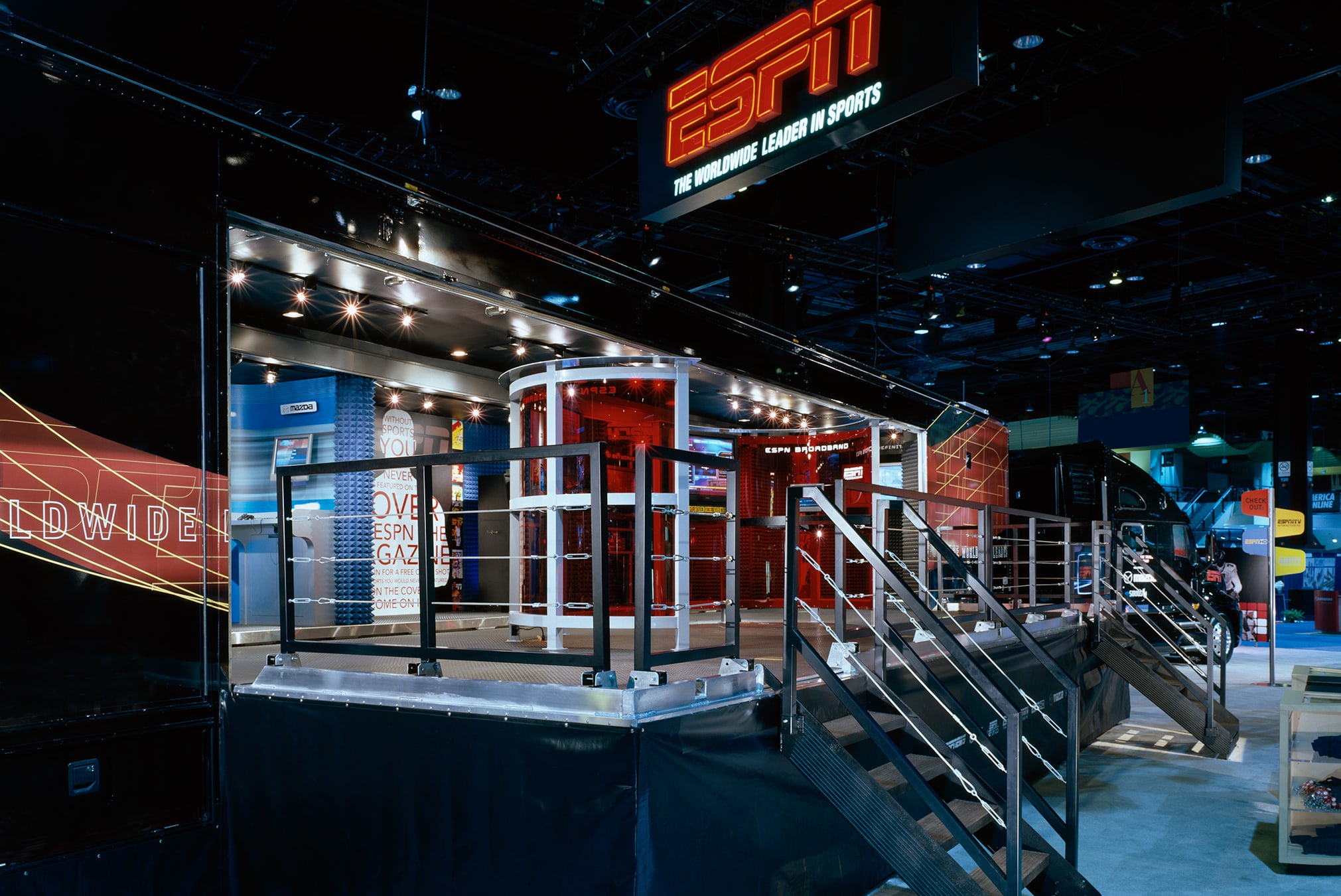 ESPN trade event exhibition design