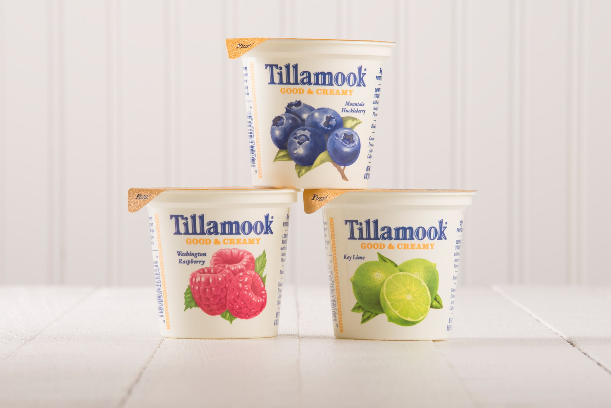 Tillamook yogurt package design