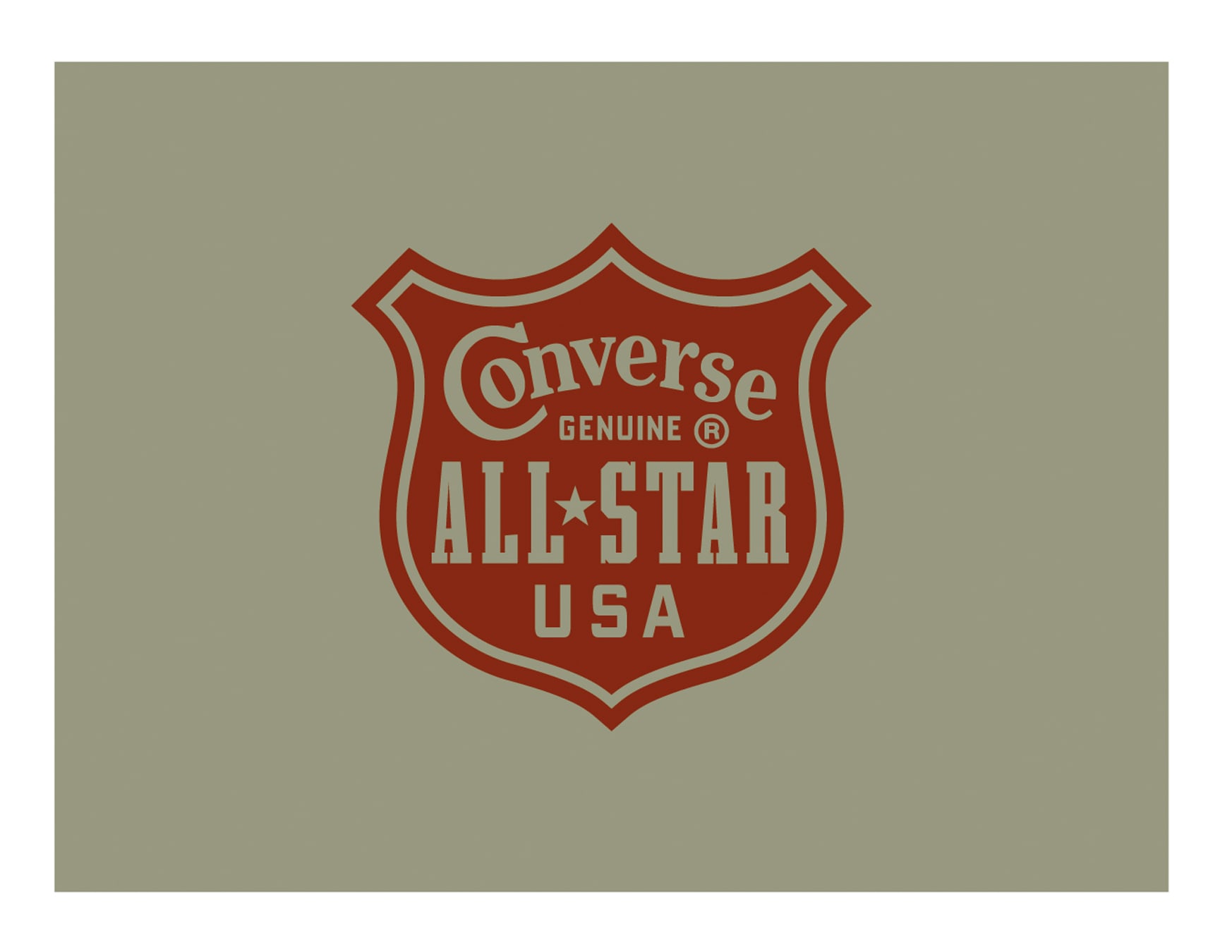Converse All-Star logo design