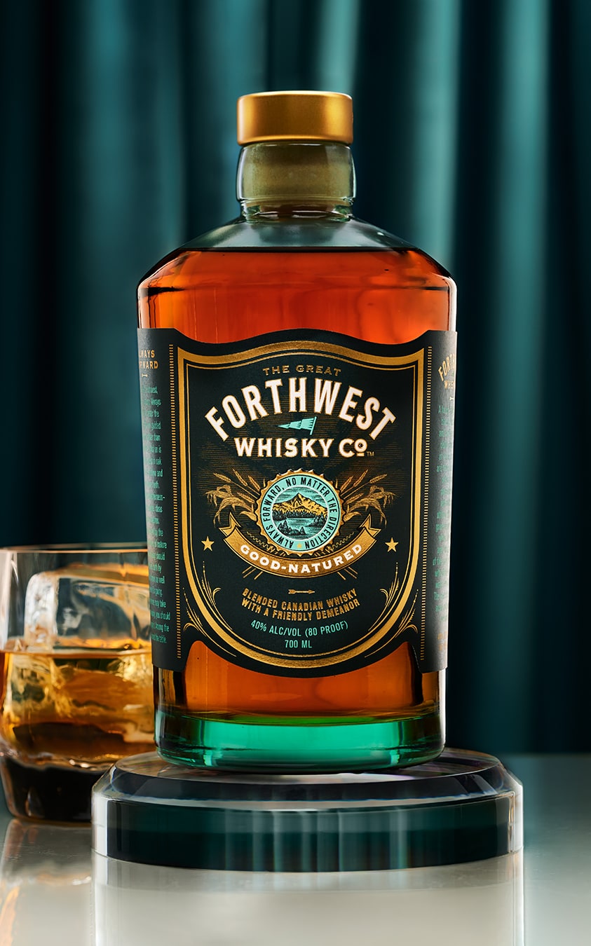 Forthwest Whisky Original bottle design