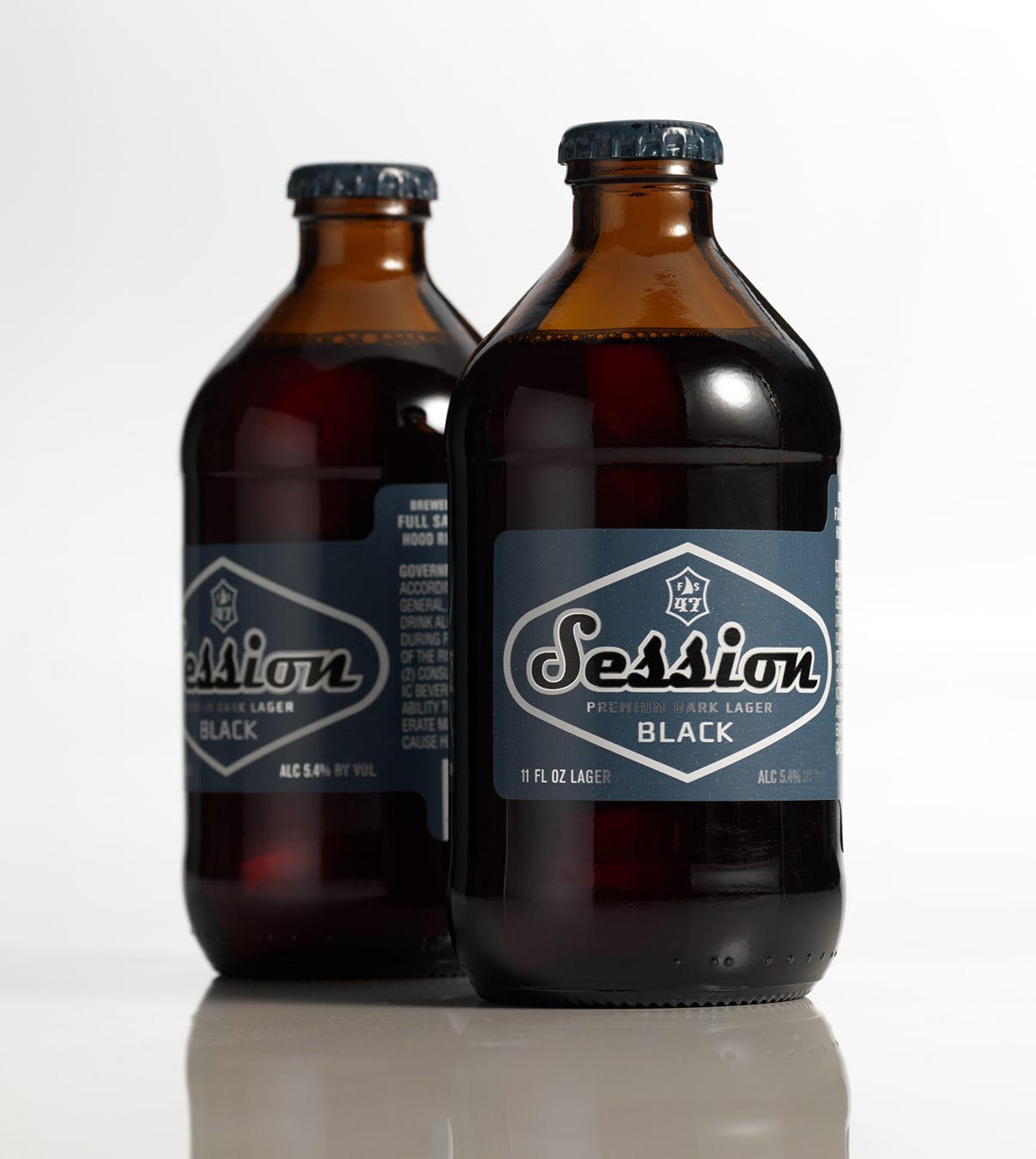 Session Black beer bottle design
