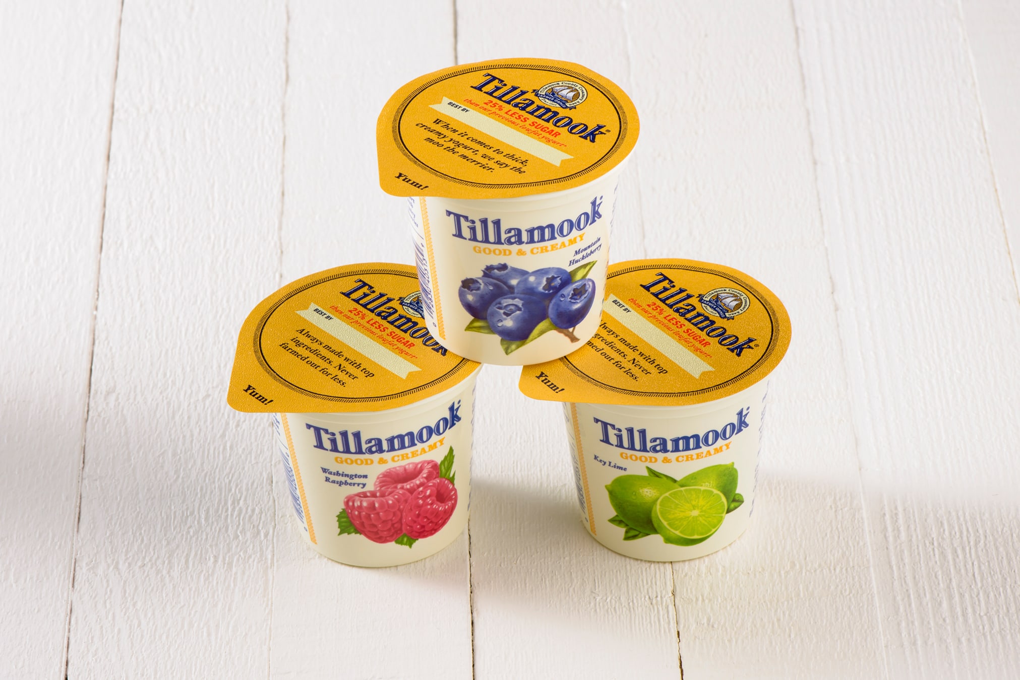 Tillamook yogurt packaging design