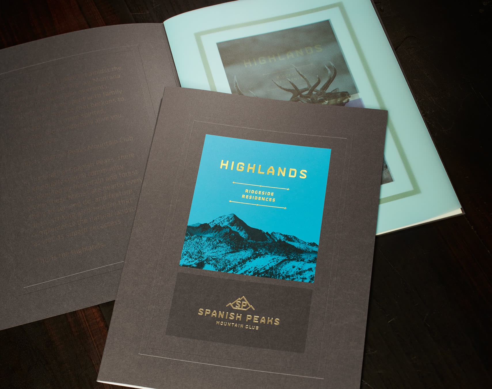 Spanish Peaks highlands brochure cover