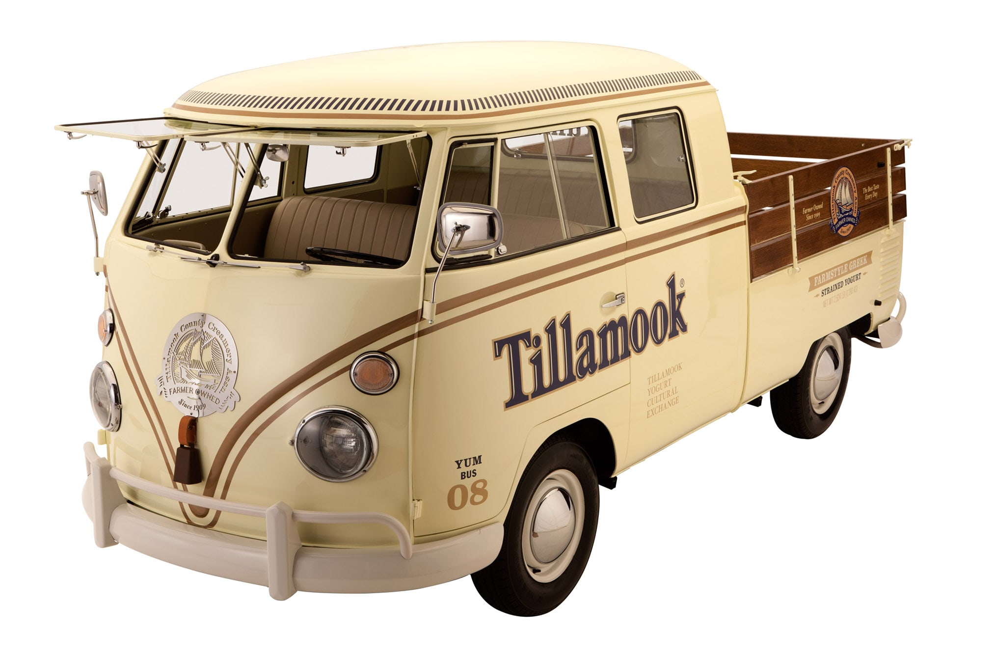 Tillamook dairy promotion design yum bus