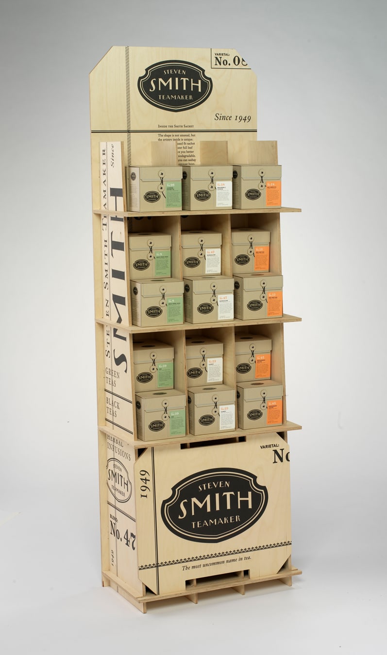Steven Smith Teamaker retail tea display design