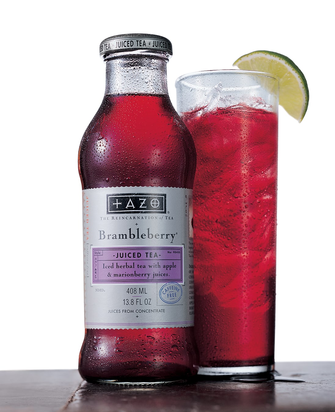 Tazo Tea bottle design rtd brambleberry