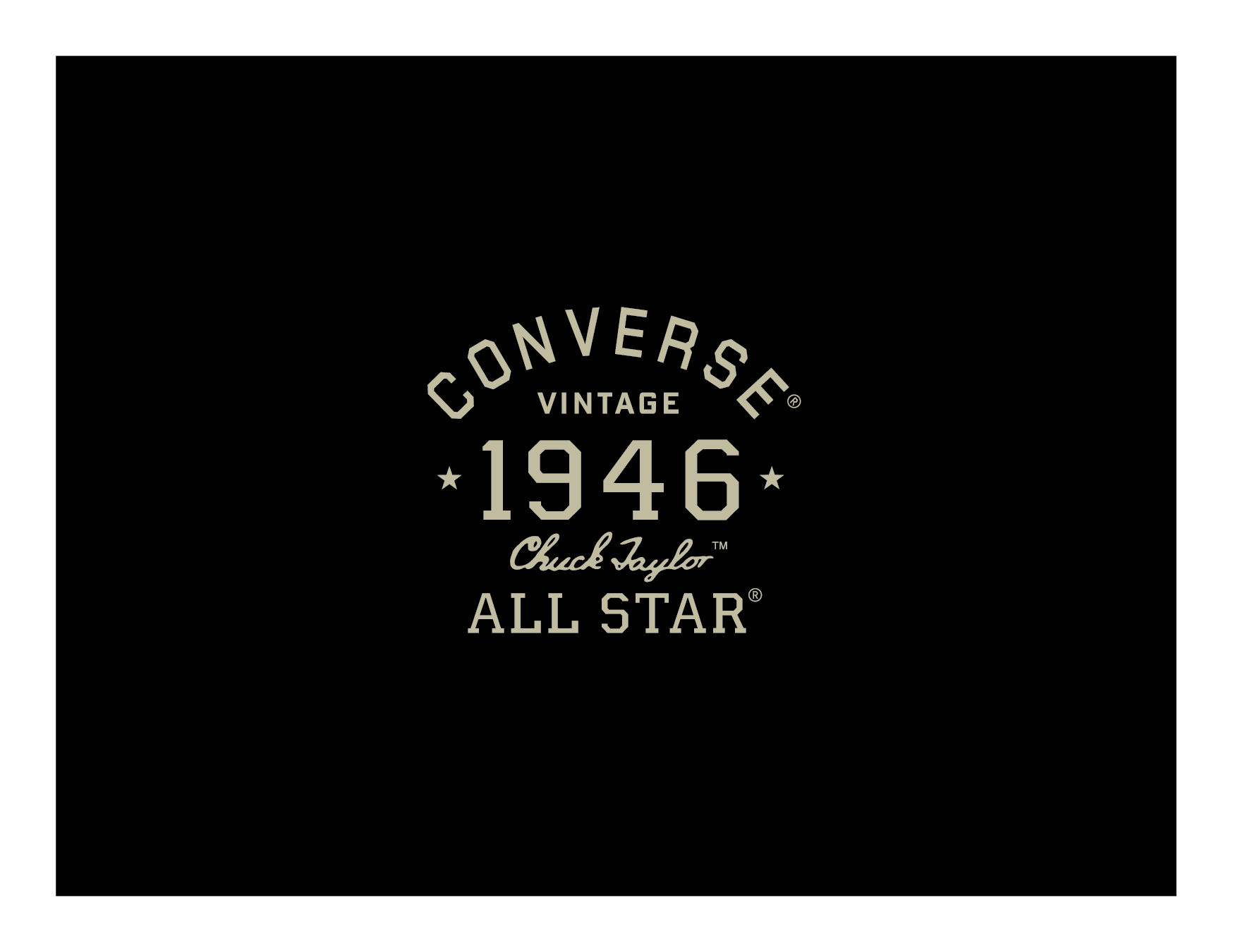 Converse 1946 logo design